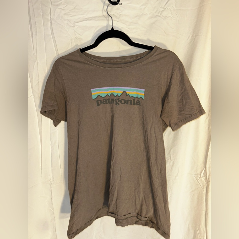 Patagonia Organic Cotton Tan Tee